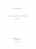 Une différence intérieure [édition bilingue]